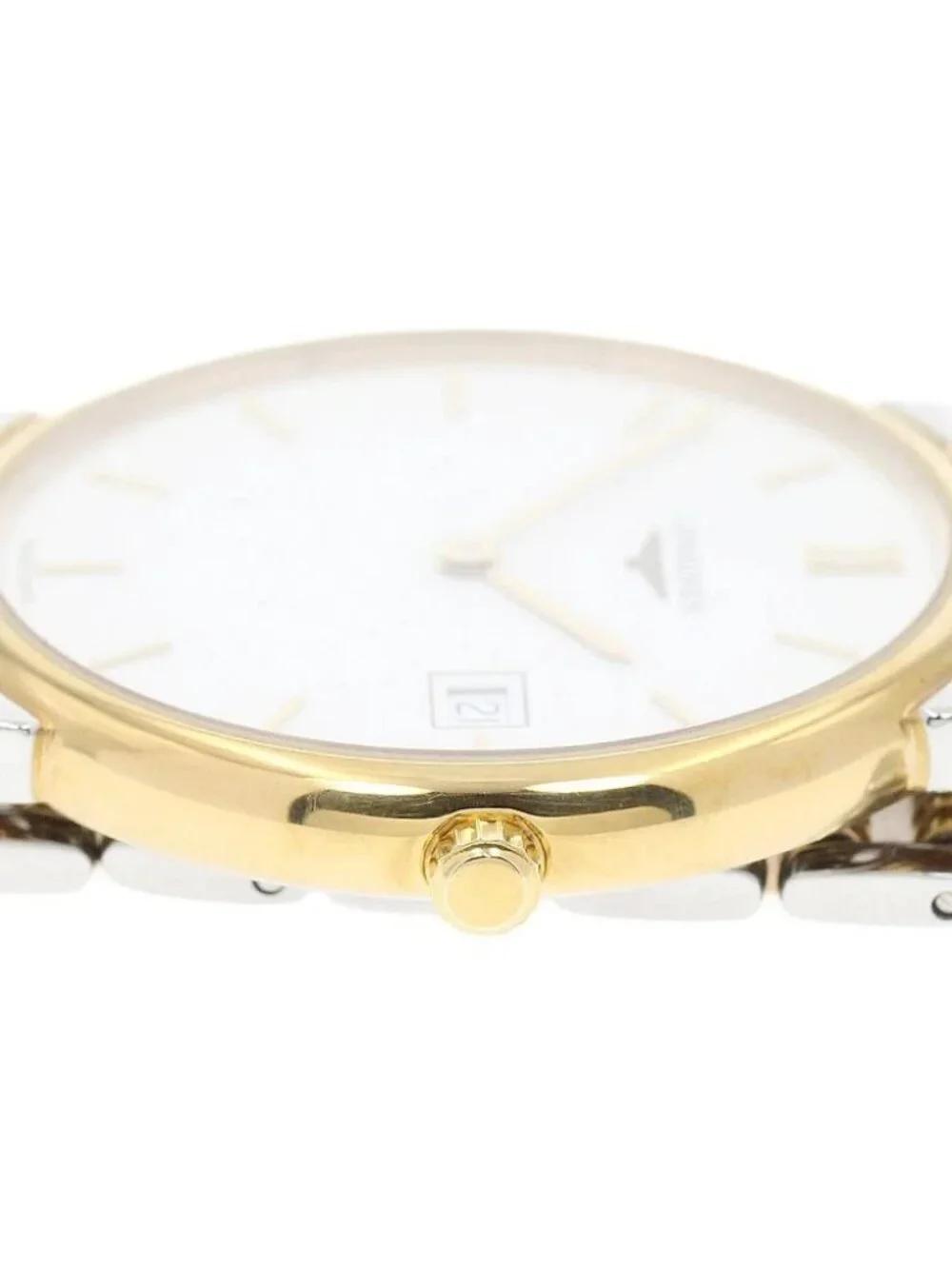 LONGINES Grand classic L5.632.3 Date white Dial Quartz Men's Watch_967290
